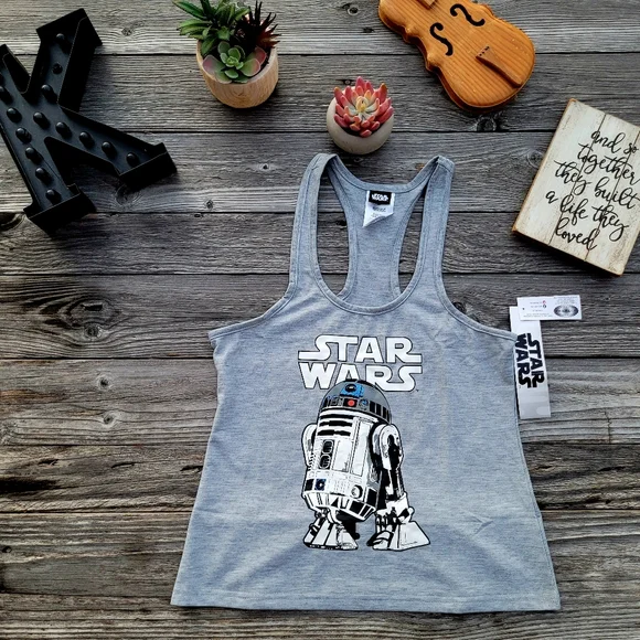 Star Wars R2-D2 Racerback Tank - Picture 8 of 13
